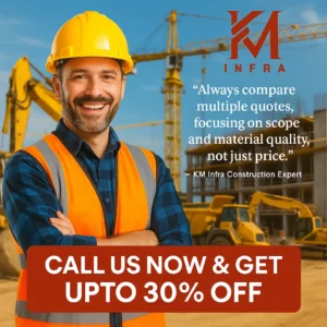 Always compare multiple quotes focusing on scope and material quality not just price