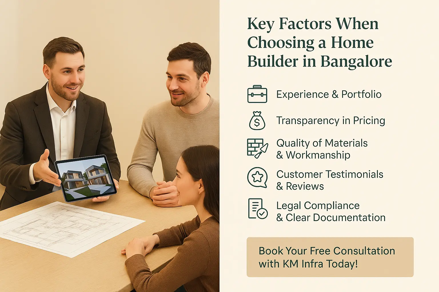 Key Factors When Choosing a Home Builder in Bangalore